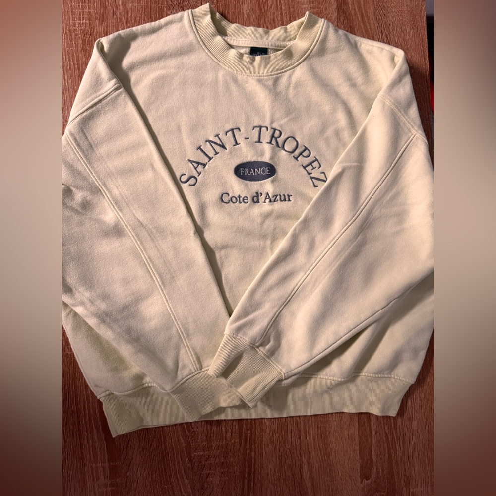 Wild Fable yellow Crewneck Sweater